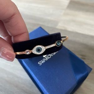 Swarovski evil eye bracelet